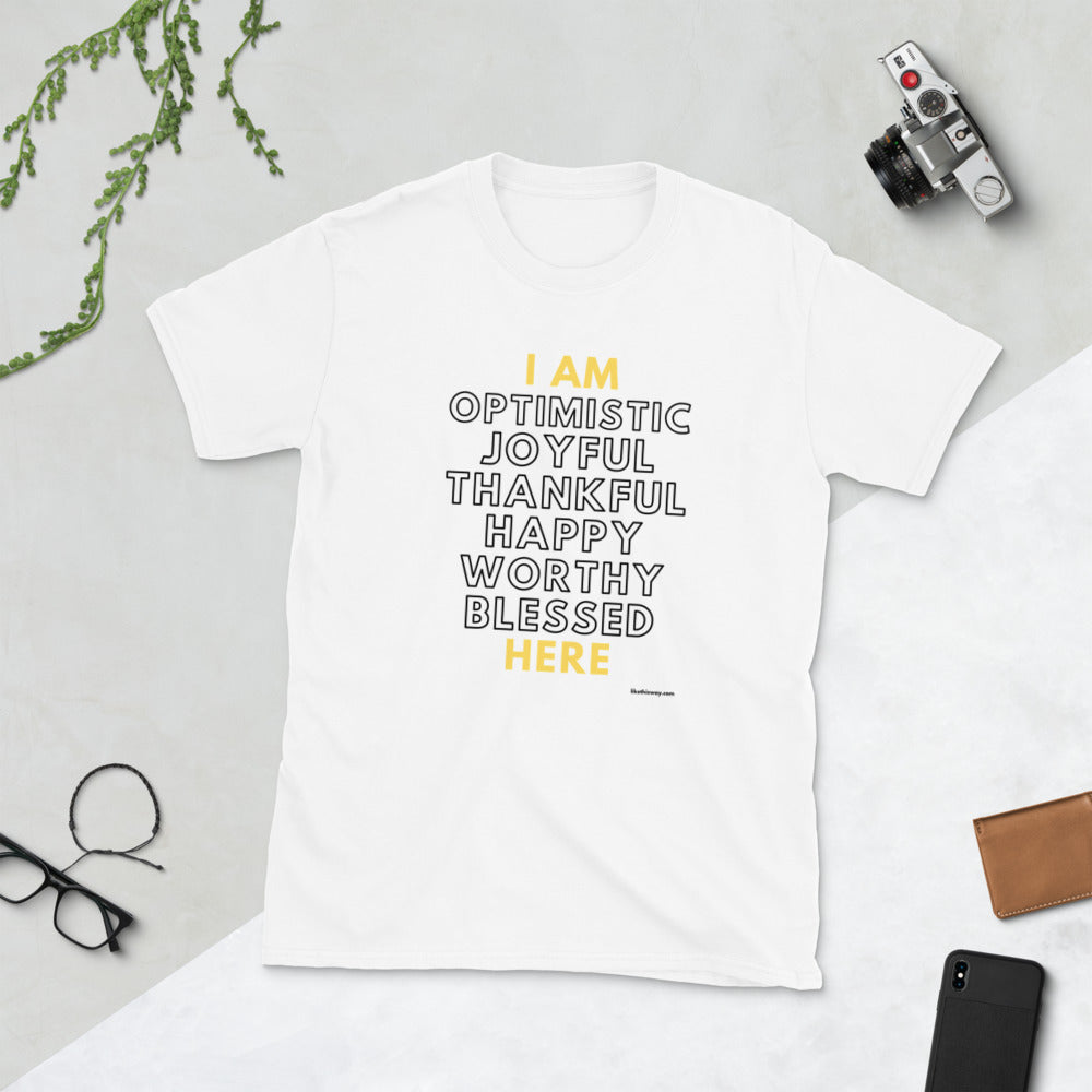 I AM Short-Sleeve Unisex T-Shirt v2